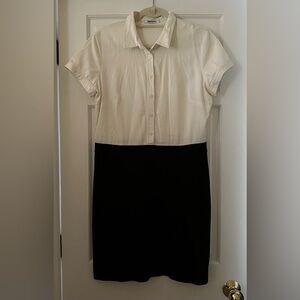 DKNYC One-Unit Blouse & Skirt
